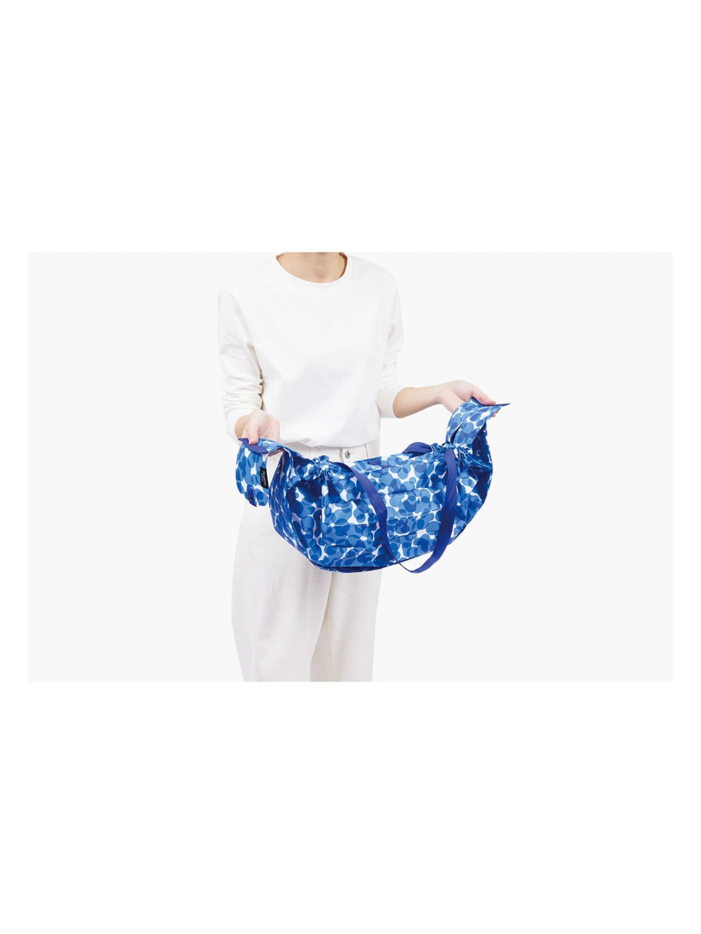 Shupatto Shopper 'Compact Bag L' in Blauw