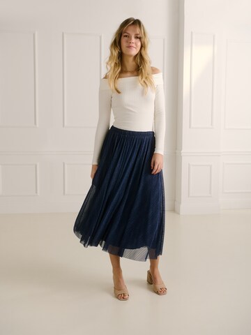 Guido Maria Kretschmer Women Skirt 'Maribell' in Blue