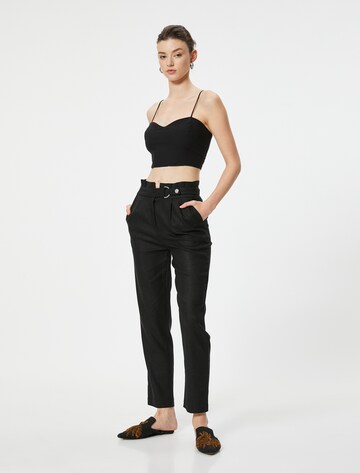 Koton Regular Hose in Schwarz