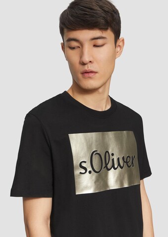 s.Oliver Shirt in Zwart