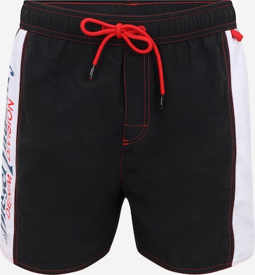 Shorts de bain 'Cay Bay' DIESEL en noir : devant