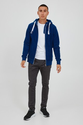 Giacca di pile di !Solid in blu: frontale