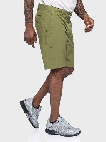 Schöffel Regular Outdoor trousers ' Urban Shorts Style Gharra MNS ' in Green