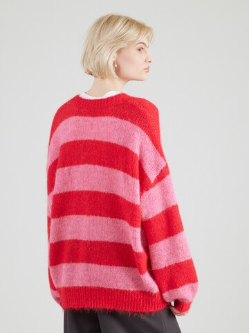 raudona PIECES Megztinis 'PCRASMINE'