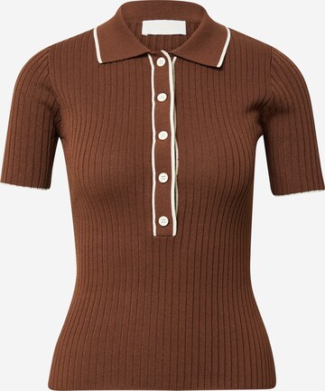 LeGer by Lena Gercke Sweater 'Christine' in Brown: front