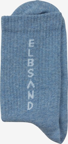 Elbsand Socken in Blau