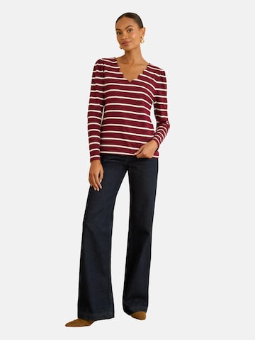 T-shirt love & roses en rouge : devant