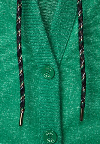 CECIL Knit Cardigan in Green