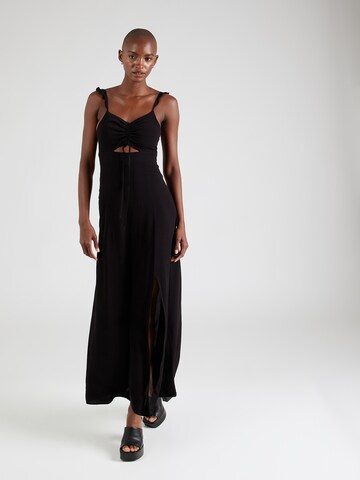 Robe 'Costia' ABOUT YOU en noir : devant