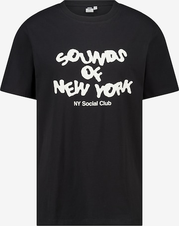 America Today Shirt in Zwart: voorkant