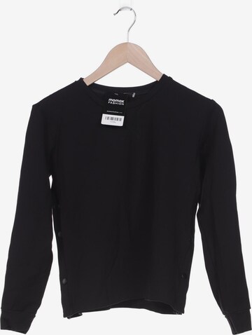 HALLHUBER Sweatshirt & Zip-Up Hoodie in XS in Black: front