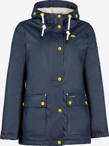 Schmuddelwedda Weatherproof jacket in Blue: front