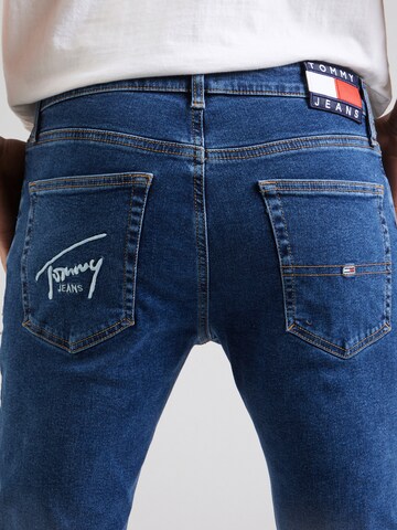 Tommy Jeans - Slimfit Vaquero 'Austin' en azul