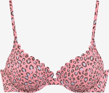 LASCANA - Clásico Top de bikini en Mezcla de colores: frente