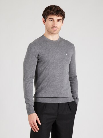 Calvin Klein Regular Sweater in Grey: front