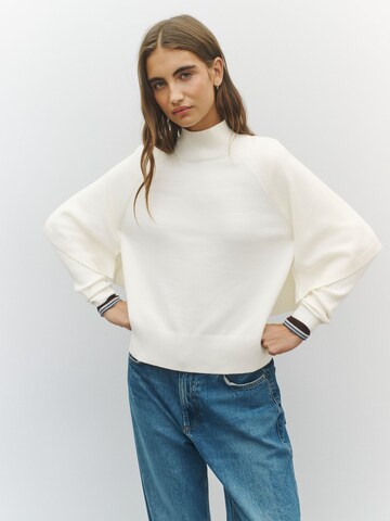 Next Sweater in White: front