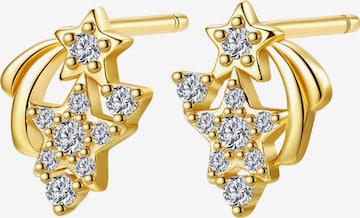 Hey Happiness - Pendientes 'Star Cluster' en oro: frente