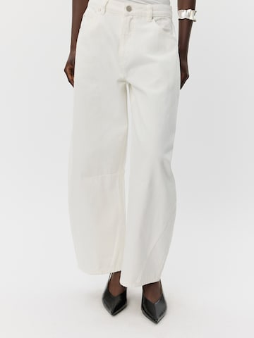 Sofie Schnoor Baggy Jeans 'TOMARSW' in Weiß: Vorderseite