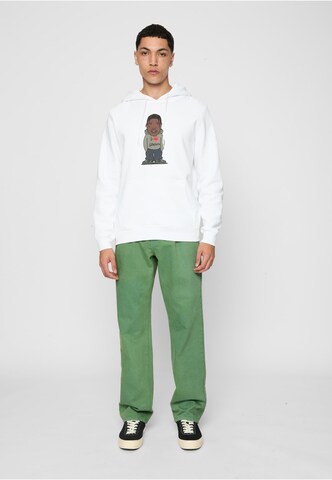 Mister Tee - Sudadera 'Texas Sketch' en blanco
