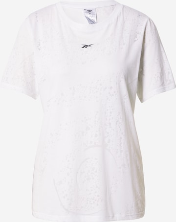 Reebok Functioneel shirt in Wit: voorkant