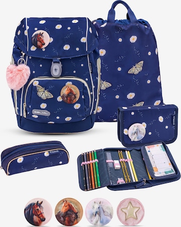 Belmil Backpack in Blue: front