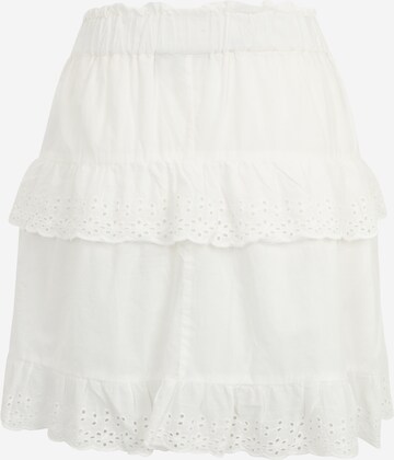 Pieces Petite Skirt 'Sia' in White