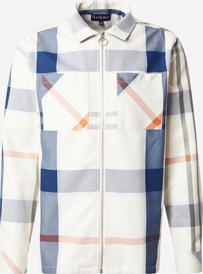 Barbour Prijelazna jakna 'Ettrick' u ecru/prljavo bijela / mornarsko plava / crno plava / narančasta, Pregled proizvoda