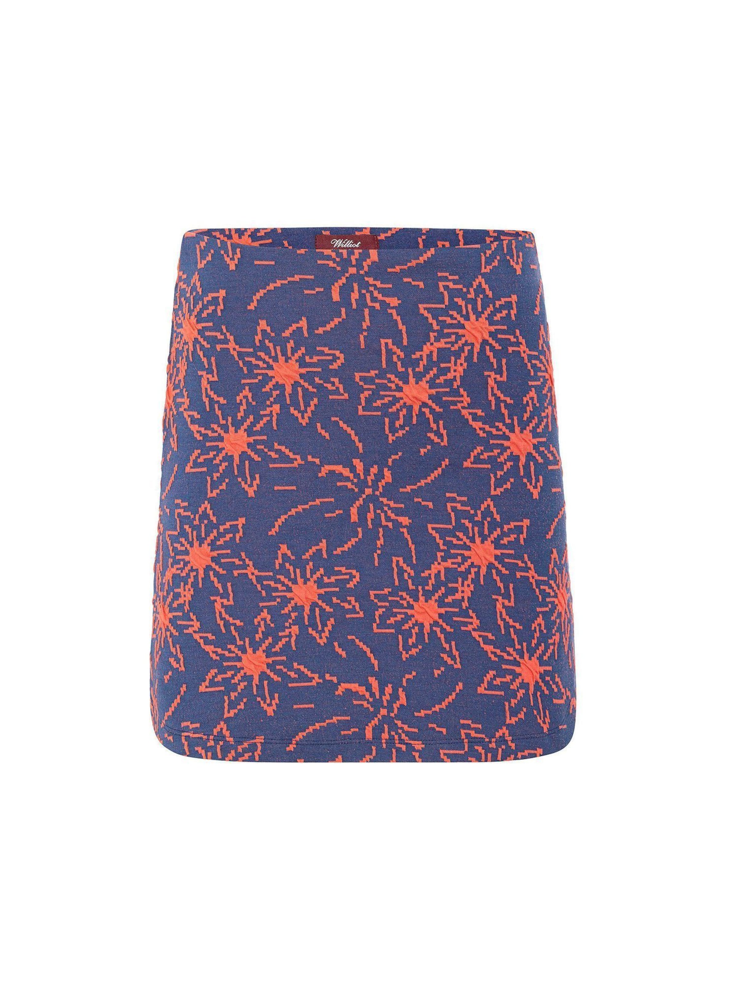 Williot - Falda en azul: frente