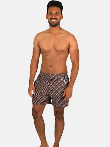 wavebreaker Badeshorts in Blau: Vorderseite
