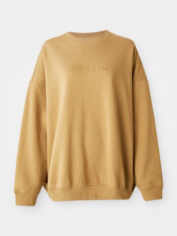 ADIDAS ORIGINALS Sweatshirt 'Essentials' in Brown: front