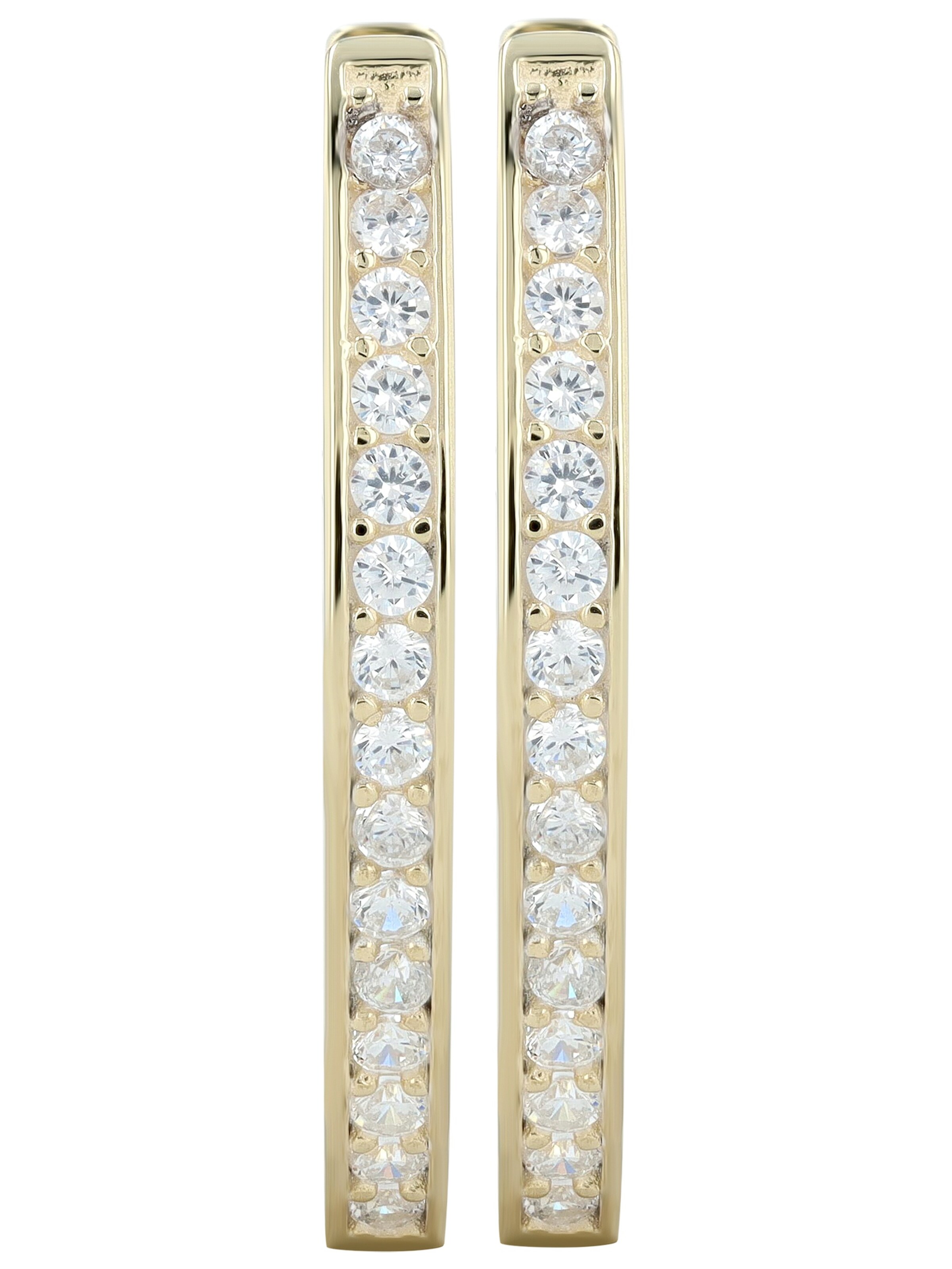 Akzent Earrings 'Avila, 925 Sterlingsilber, langlebig' in Gold