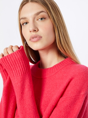 Frogbox Sweater 'Mickey' in Pink