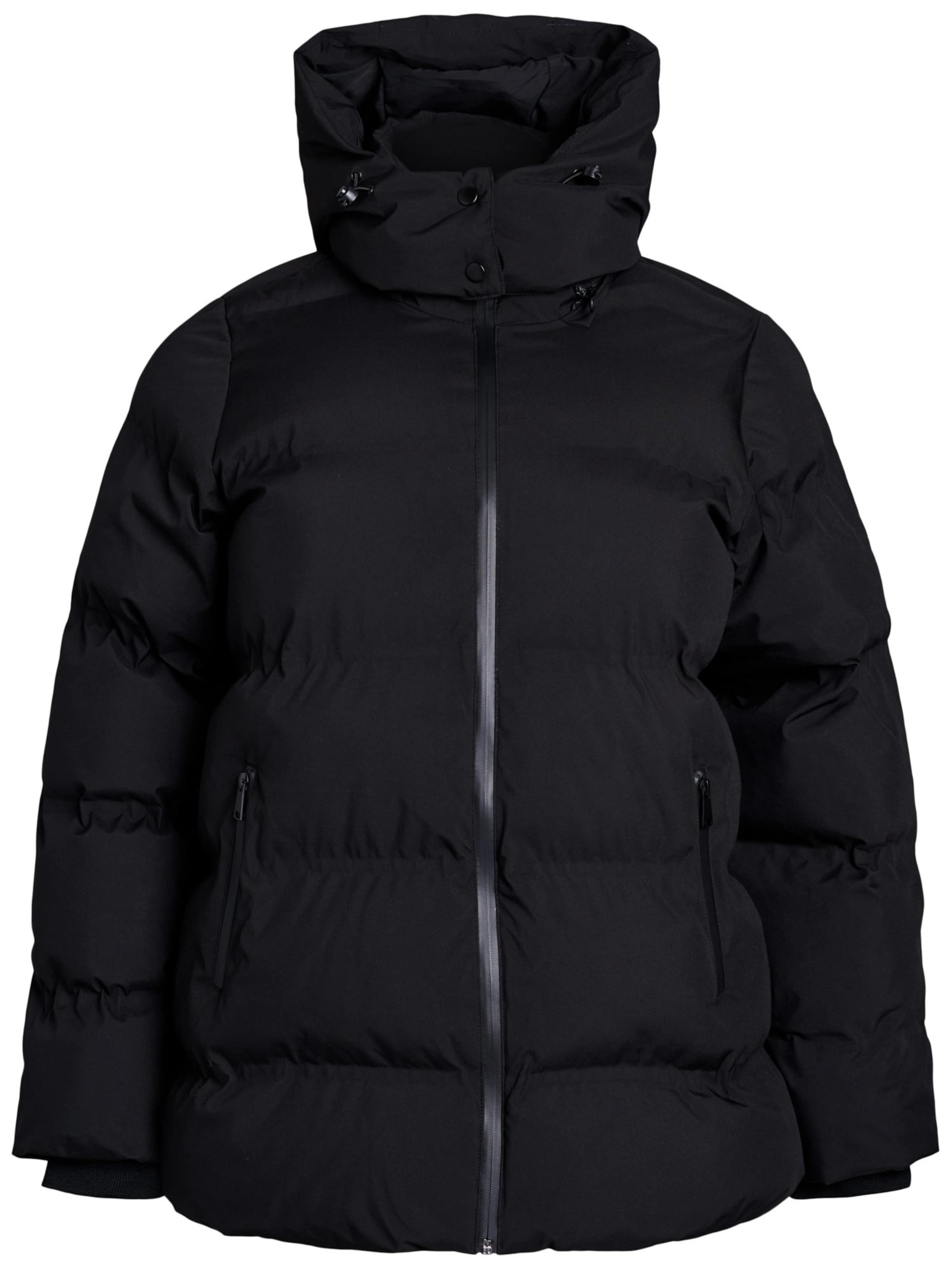 Zizzi Зимно яке 'MELINA' в черно: отпред