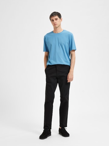 Slimfit Pantaloni '16087663' di SELECTED in nero