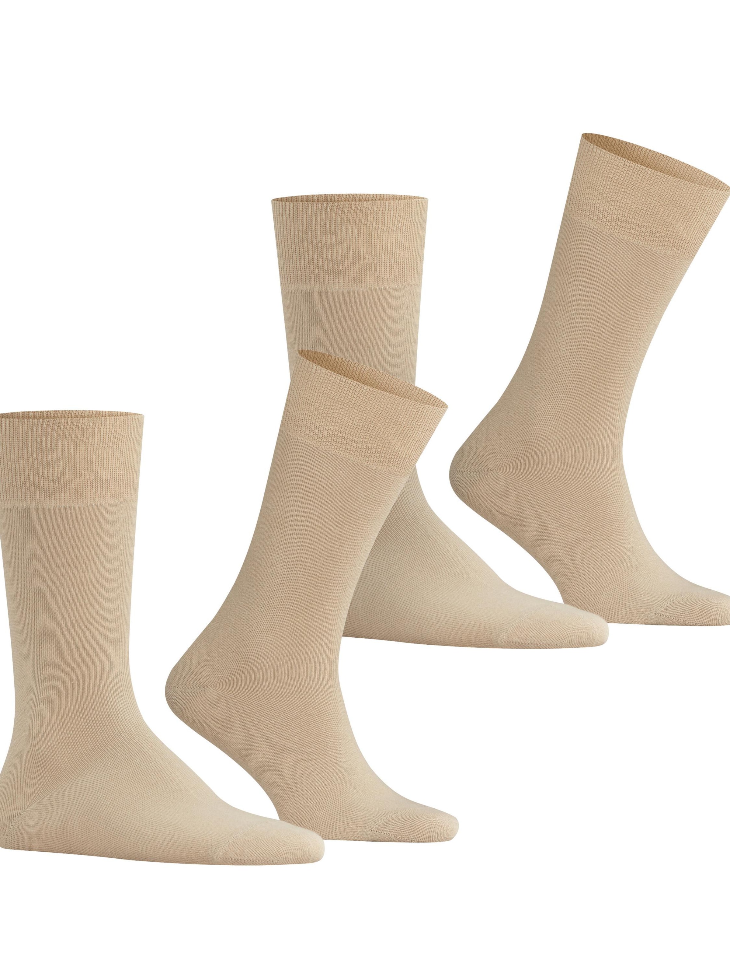 FALKE Socks 'Swing 2-Pack' in Beige