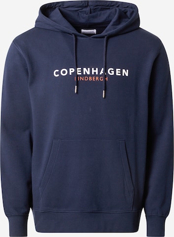 Lindbergh Sweatshirt 'Copenhagen' in Blauw: voorkant