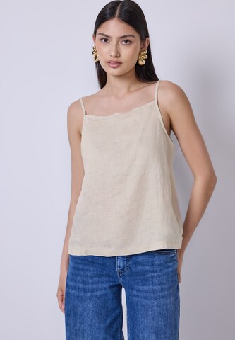 Street One Studio Top in Beige: front