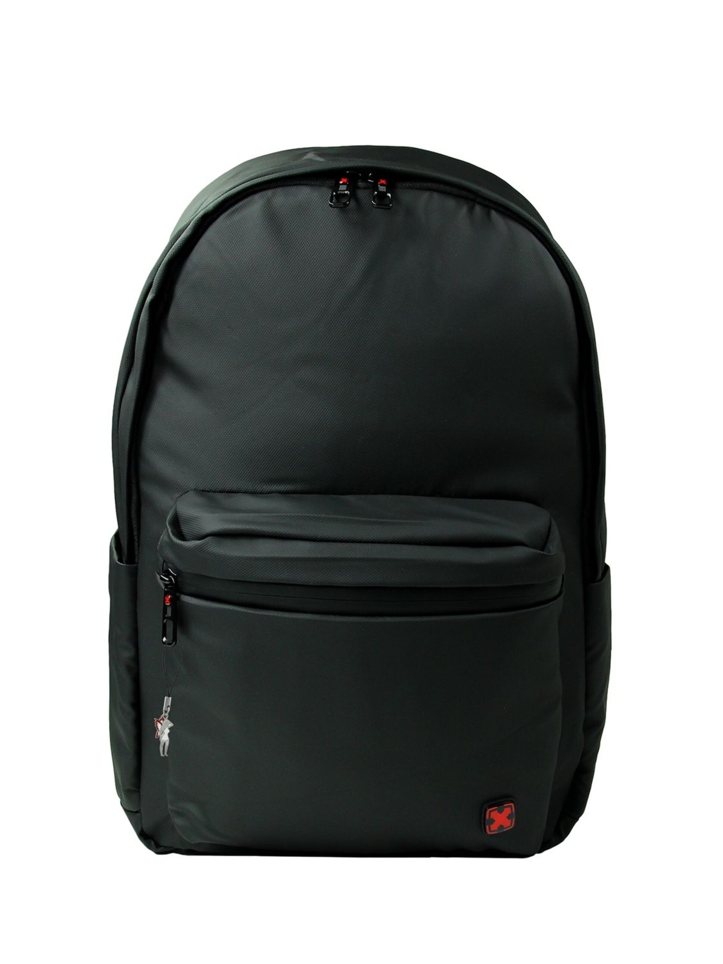 Travel N Meet Backpack in Black: front