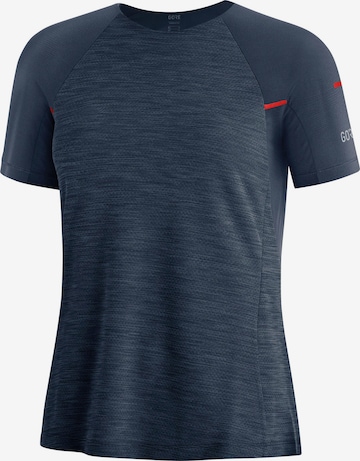GORE WEAR Performance Shirt 'Vivid' in Blue: front