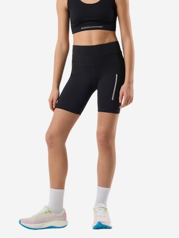 SWEDEMOUNT Skinny Sportovní kalhoty 'Core' – černá