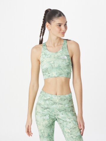 Bustier Soutien-gorge de sport 'FLEX' THE NORTH FACE en vert : devant