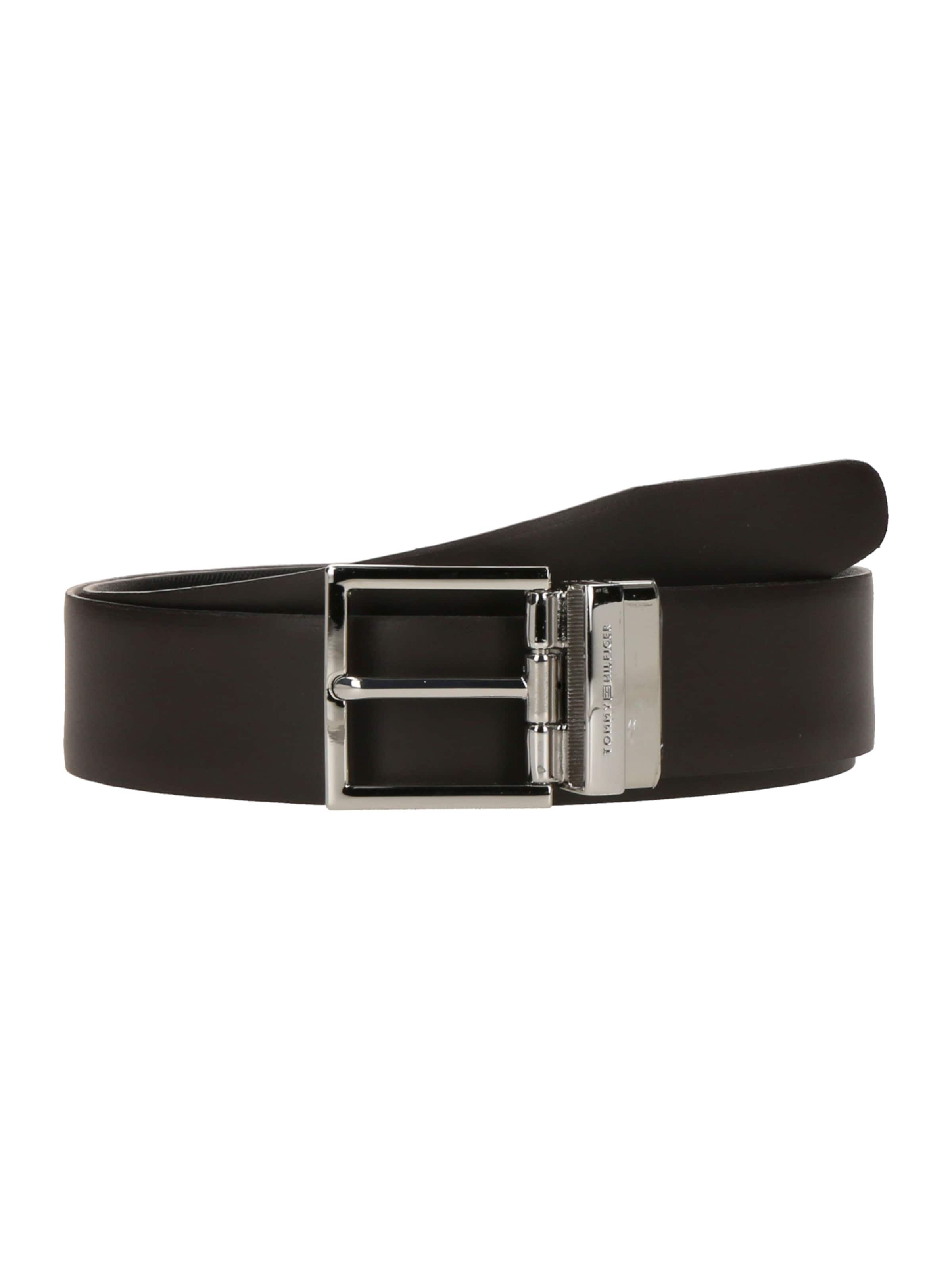 TOMMY HILFIGER Belt 'Hudson 3.5' in Brown: front
