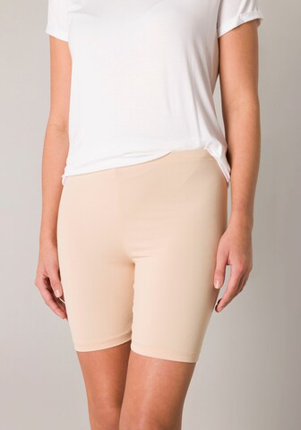 BASE LEVEL Slim fit Leggings in Beige: front