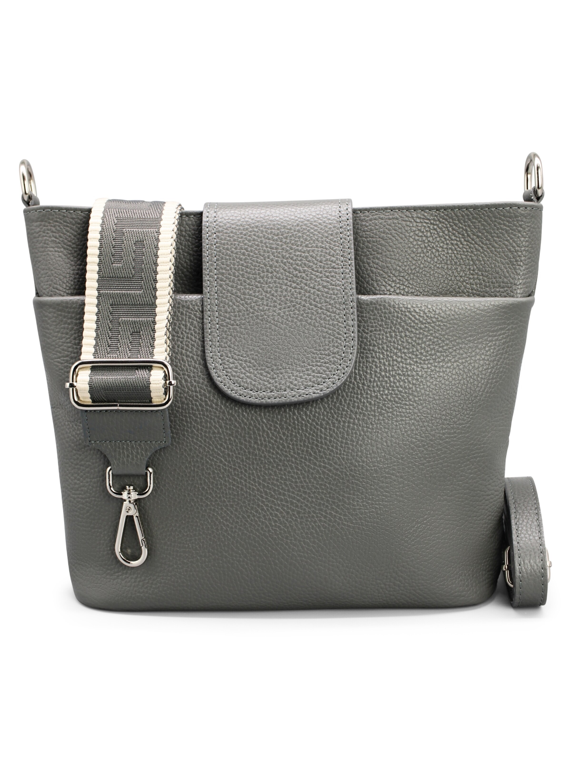 Adel Bags Shoulder Bag 'Sara' in Grey: front