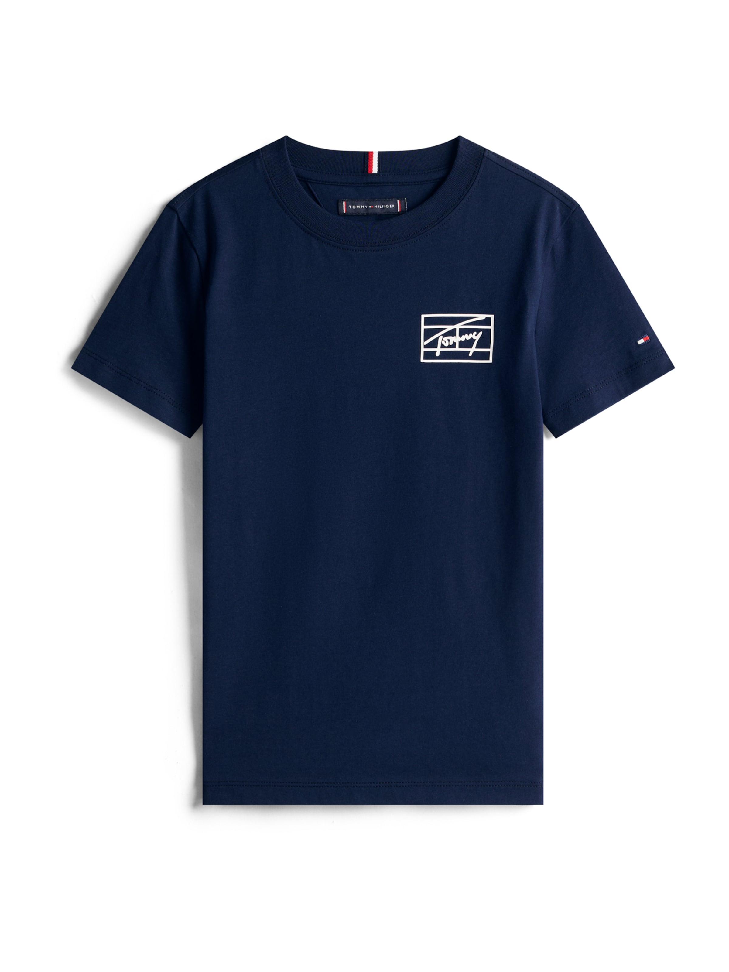 TOMMY HILFIGERMajica 'VARSITY' - plava boja: prednji dio