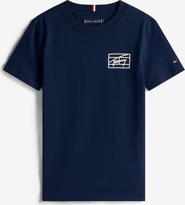 TOMMY HILFIGER Shirts 'VARSITY' i blå: forside