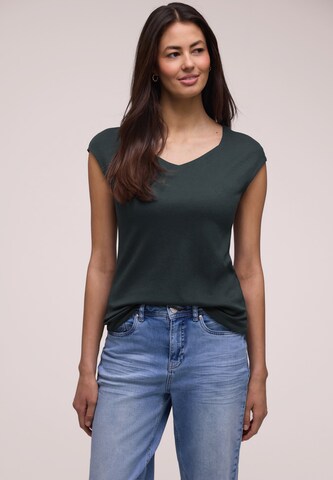 STREET ONE Shirt in Green: front