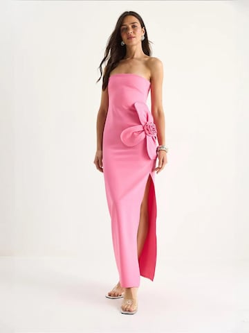 Bianco Lucci Jurk 'Maxi' in Roze