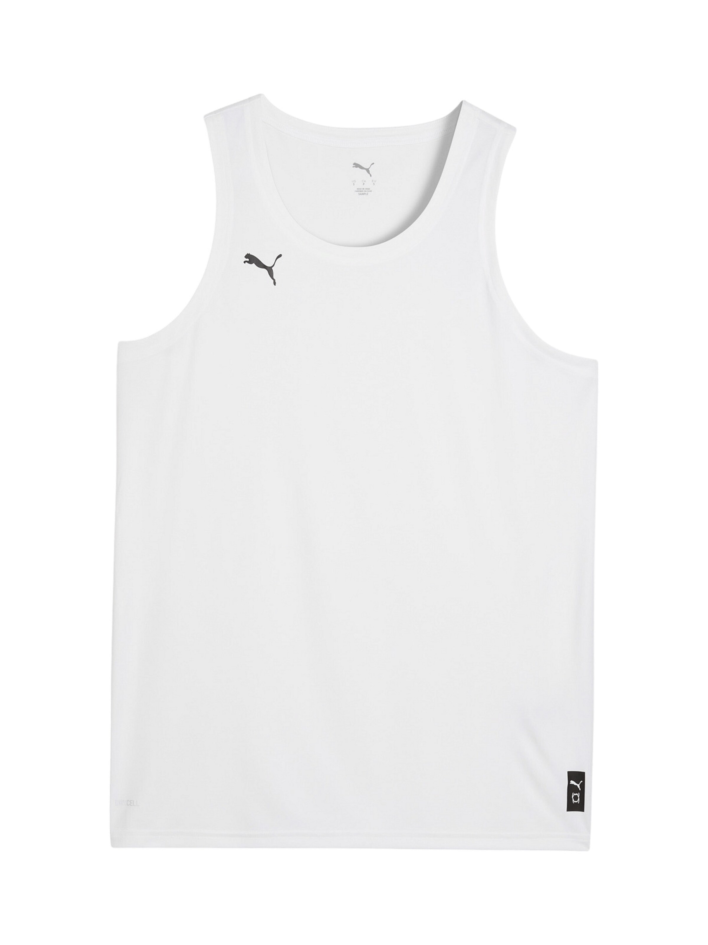 PUMA Sports Top 'Teamjaws Starter' in White: front