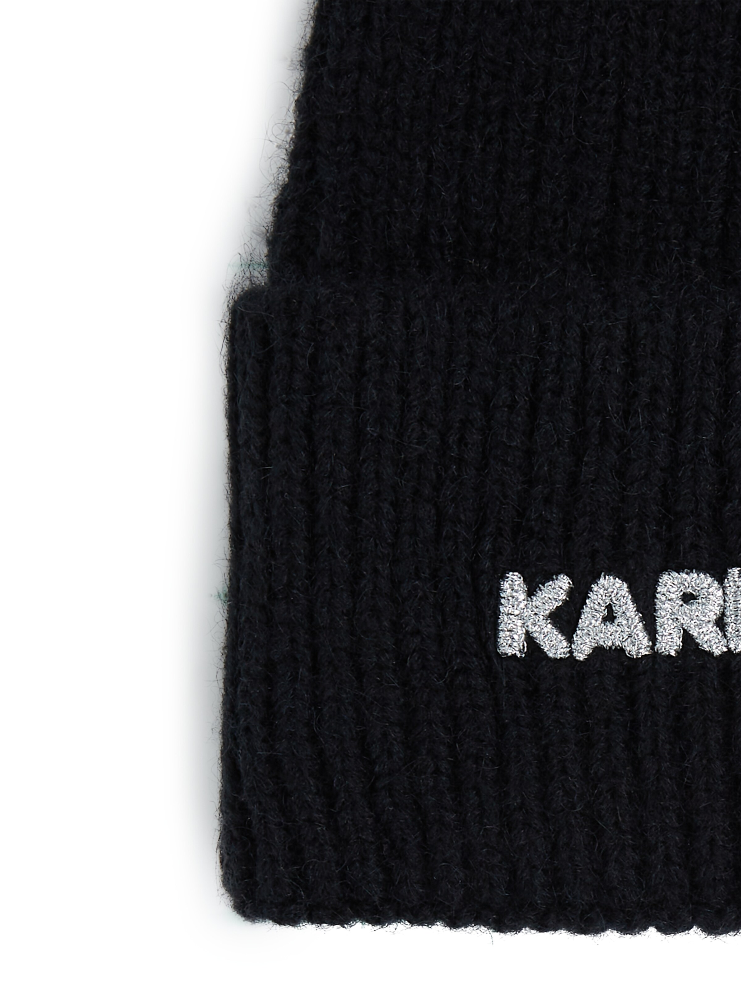 Karl Lagerfeld Mütze ' Essential ' in Schwarz